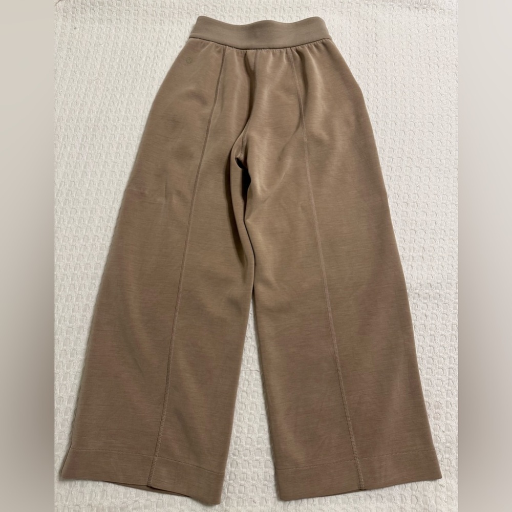 Lululemon Softstreme High Rise Wide Leg Cropped Pant - Picture 4 of 7